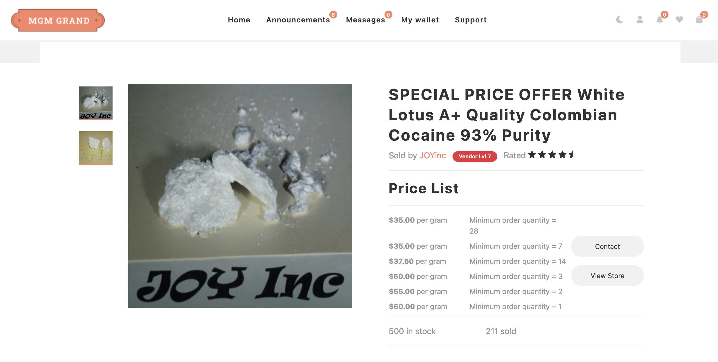 product